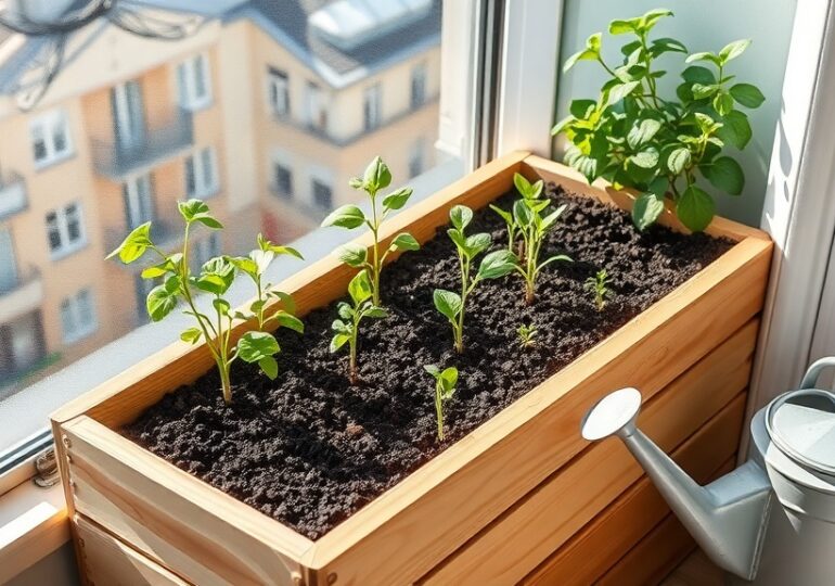 Hochbeet auf dem Balkon: Aufbau, Erde und Bepflanzung – Der komplette Ratgeber
