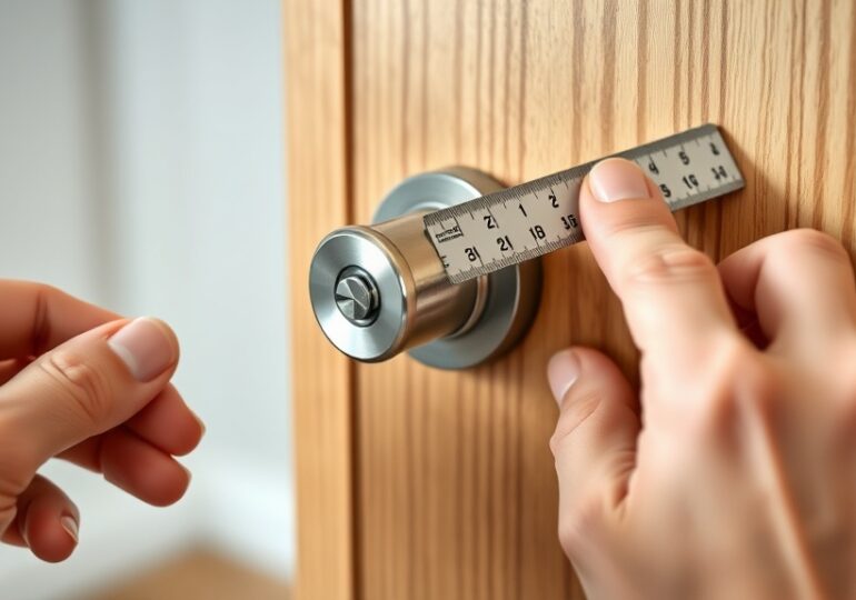 Türschloss wechseln: Zylinder ausmessen und selbst tauschen