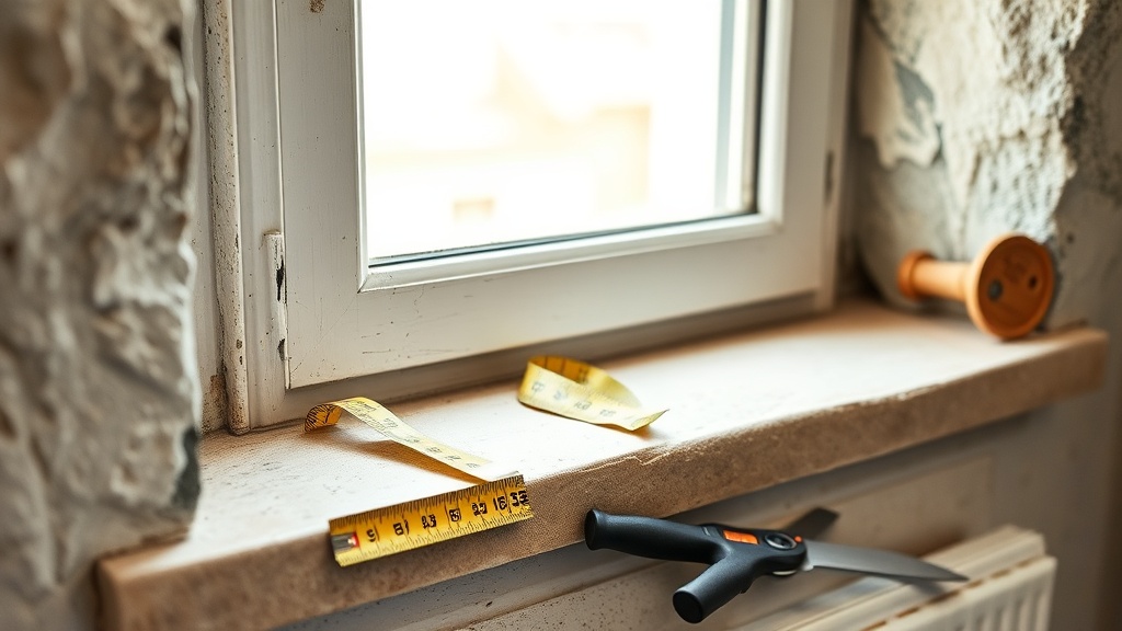 Fensterbank innen erneuern: Material, Zuschnitt und Einbau – Schritt für Schritt