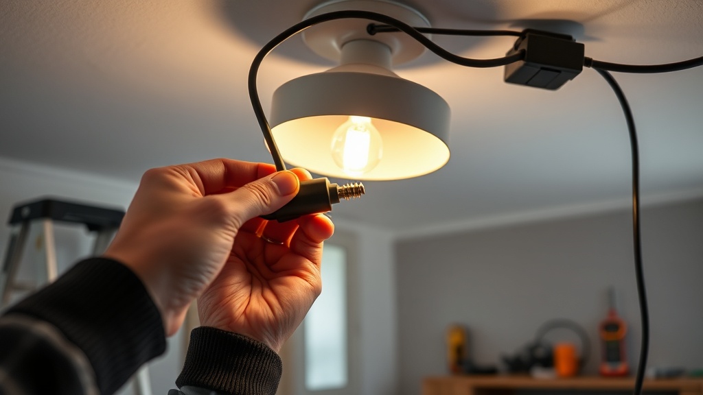 Deckenlampe anschließen: Klemmen, Erdung und häufige Fehler
