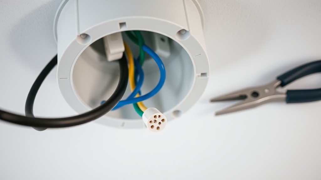 Deckenlampe anschließen: Klemmen, Erdung und häufige Fehler