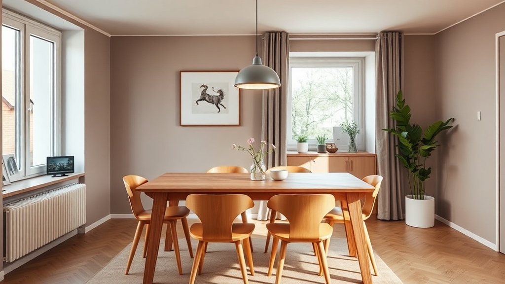 Der perfekte Essbereich: Tisch, Stühle und Beleuchtung für gemeinsame Mahlzeiten
