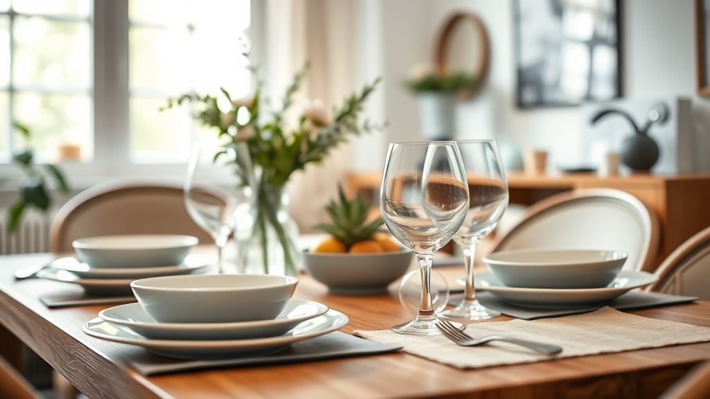 Der perfekte Essbereich: Tisch, Stühle und Beleuchtung für gemeinsame Mahlzeiten