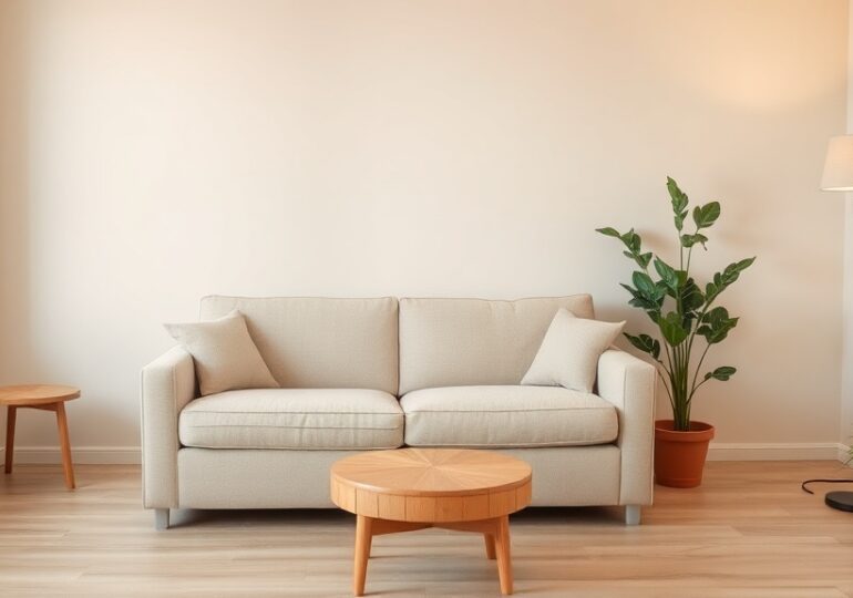 Moderne Feng Shui Gestaltung: Balance und Energiefluss im Wohnzimmer
