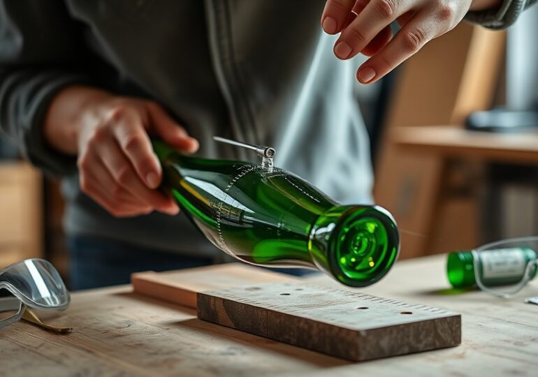Altglasflaschen kreativ nutzen: DIY-Deko für Wohnung und Haus
