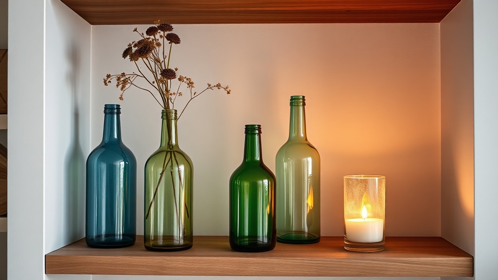 Altglasflaschen kreativ nutzen: DIY-Deko für Wohnung und Haus