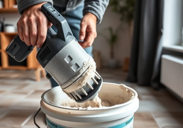 Estrich ausgleichen: So rühren und tragen Sie Spachtelmasse richtig auf